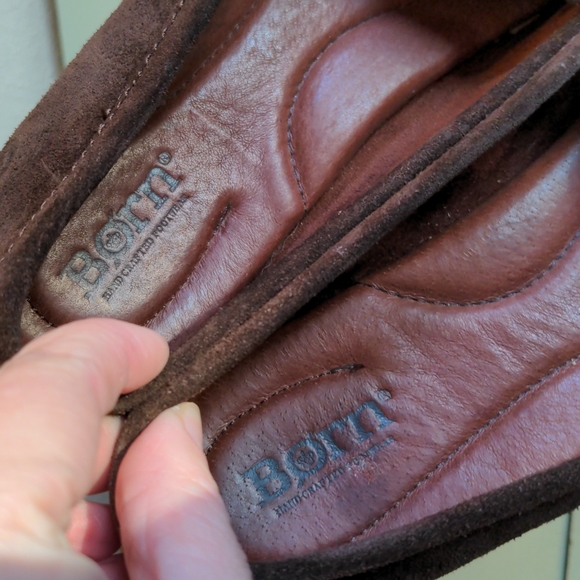 EUC Born Braided Leather Loafer Flats - Picture 6 of 12